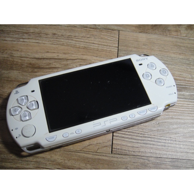 不含充電器 SONY PSP 2007 單售遊戲主機 白色 不含電池 無其他配件,2405