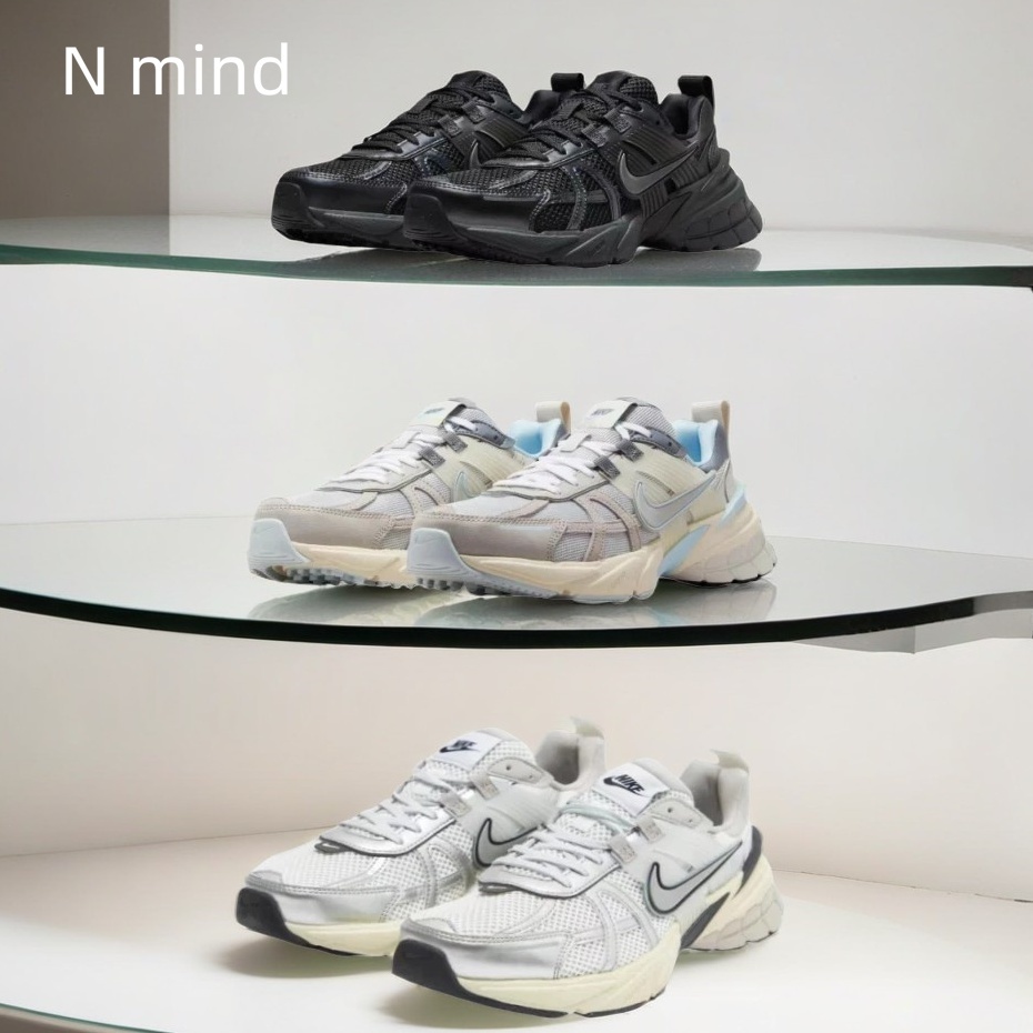 免運 Nike V2k Run All Black  黑白 灰藍 男女鞋 FD0736-001 FD0736-100