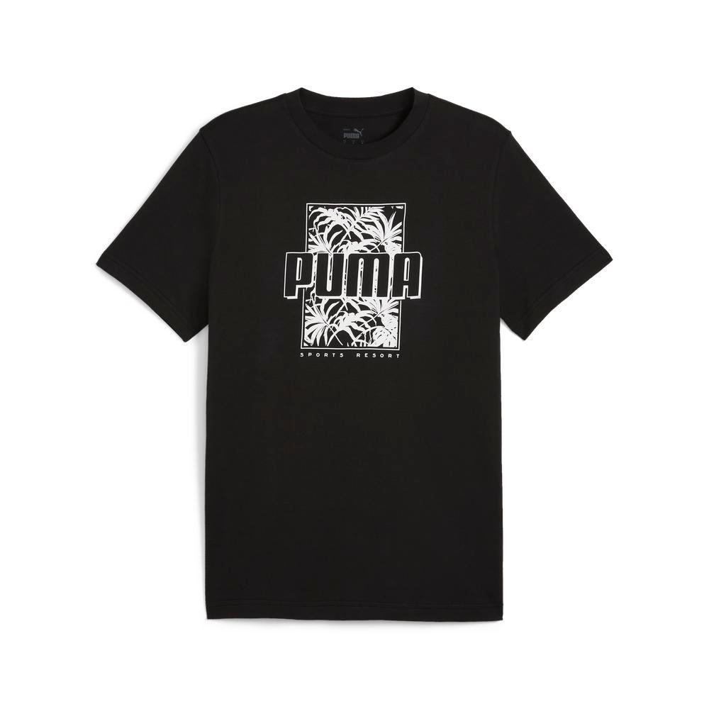 PUMA 短T 基本系列 PALM RESORT 黑白 短袖 T恤 男 68300001