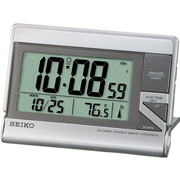 《 精準鐘錶 》日本 精工 SEIKO 數位電波 時鐘 桌鐘 電子鐘 鬧鐘 QHR024.QHR024S