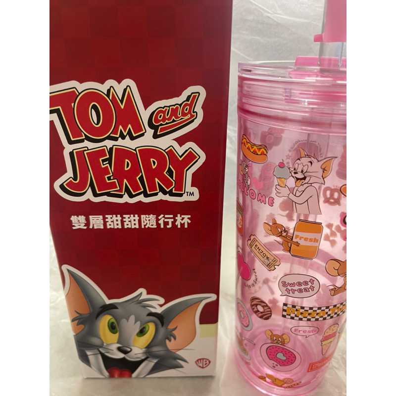 寶雅 雙層甜甜隨行杯  湯姆貓與傑利鼠 Tom and Jerry全新商品