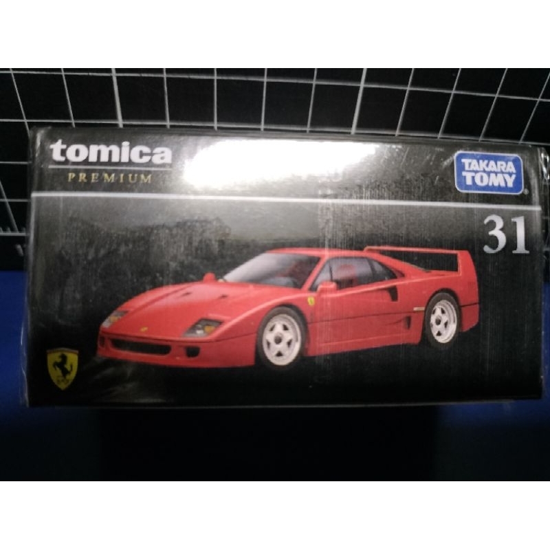 Tomica多美黑盒31 Ferrari F40 法拉利經典車款 附保護膠盒