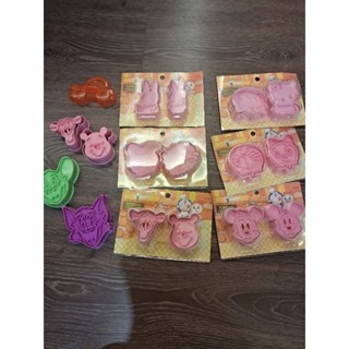 【快速出貨】卡通造型模具 迪士尼 餅乾用具 烘培用具 塑膠