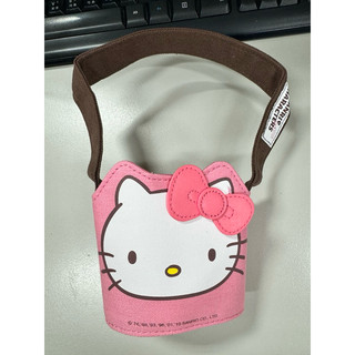 HELLO KITTY 環保杯套、HELLO KITTY彩帶杯