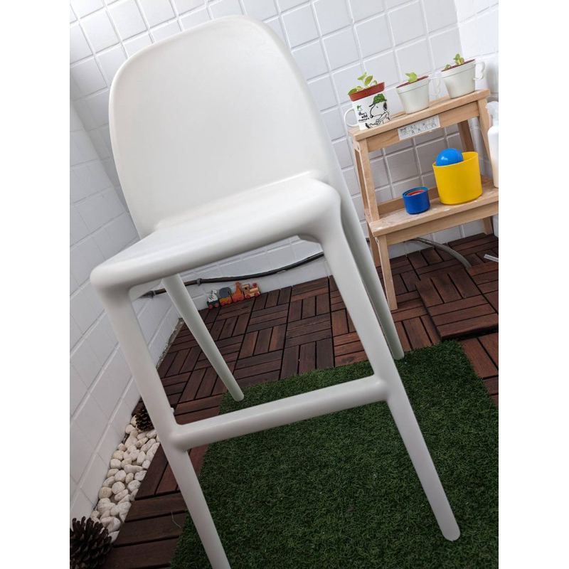 二手 IKEA兒童椅 兒童餐椅 白色