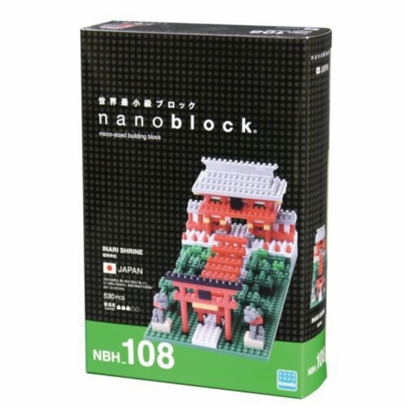 NanoBlock - NBH 108 Inari Shrine 迷你積木 稻荷神社 - 全新 - 正版