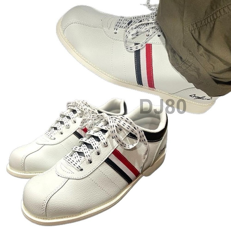 Ackino 皎白版-男女通用高級保齡球鞋-右手鞋(A168-台灣手工製造)