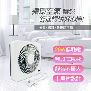 勳風12吋 14吋吸排扇HFB-K7312/ HFB-K7314 吸排扇排風扇吸排扇 兩用吸排