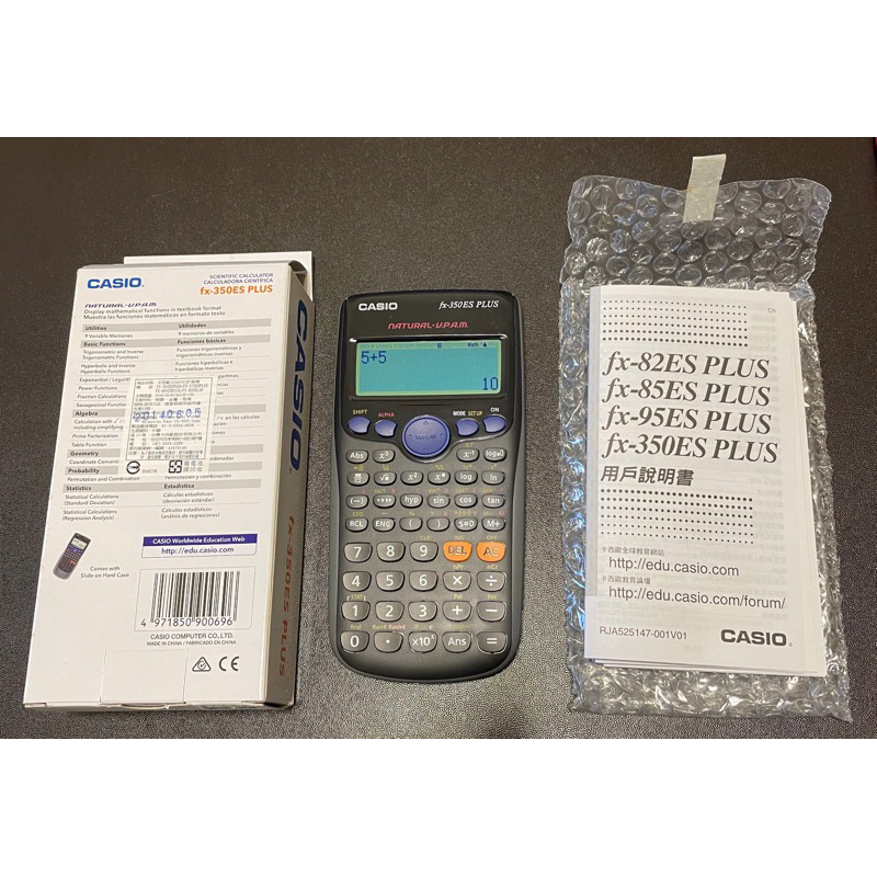 CASIO 卡西歐 fx-350ES PLUS 工程用計算機