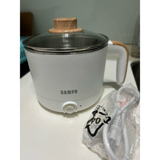 SAMPO 聲寶 雙層防燙多功能快煮美食鍋/料理鍋/電火鍋/旅行鍋 1.2L（KQ-CA12D）