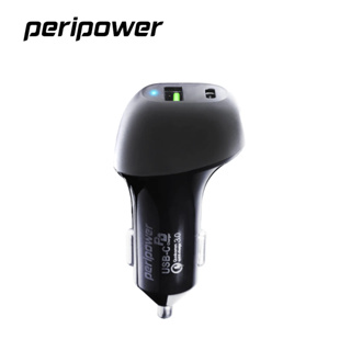 [台灣現貨] PeriPower PS-U16 極速 Type-C PD + QC 3.0 雙 USB 車充💓
