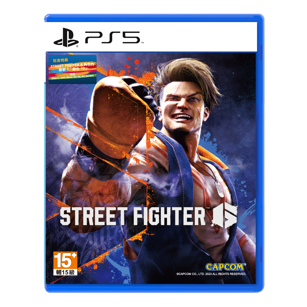PS5 快打旋風 6 街頭霸王6 Street Fighter 6 中文版 台灣代理版