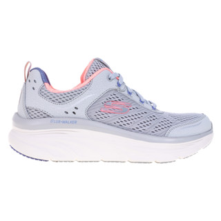 【SKECHERS】D Lux Walker 女 灰粉 避震 健走 記憶鞋墊 休閒鞋 149023LGCL