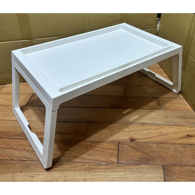 IKEA 白色摺疊桌/床上餐桌/筆電平板小書桌/小餐桌(限自取不寄送)