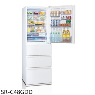 聲寶【SR-C48GDD】480公升四門變頻冰箱(含標準安裝)(7-11商品卡1100元) 歡迎議價