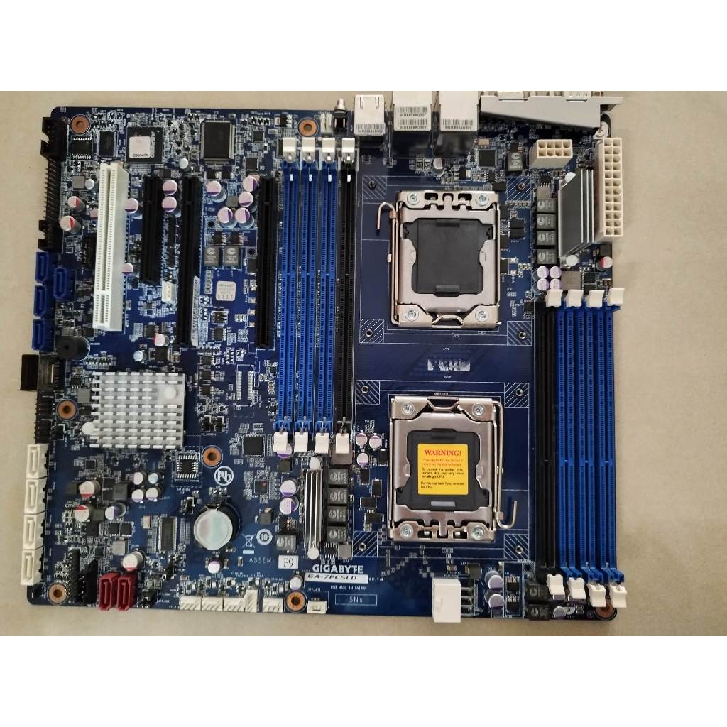 技嘉Xeon E5 2400 GA-7PCSLD C602 10核/20緒 1356 主機板 X79