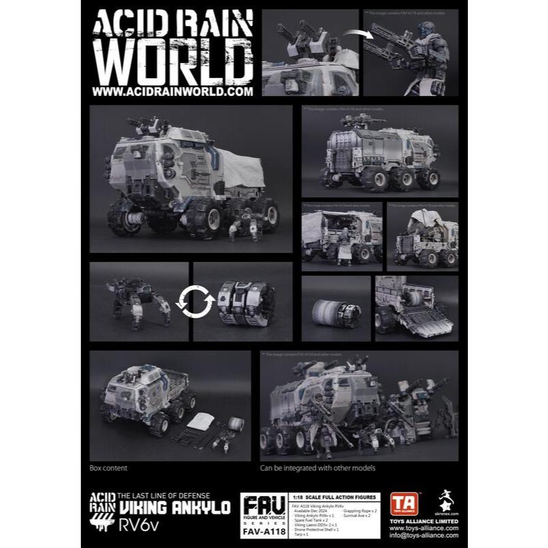 玩具聯合國★ 預購免訂金 酸雨戰爭 Acid Rain FAV-A118 維京甲龍 RV6v