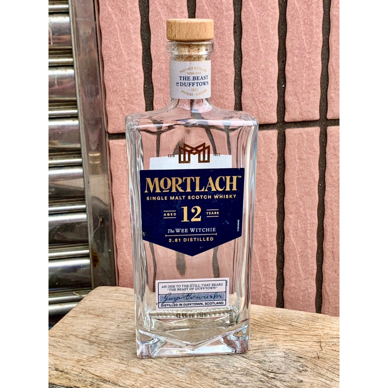 MORTLACH 12 YEAR OLD 慕赫12年43.3%單一純麥威士忌700ml⚠️空酒瓶無內容物