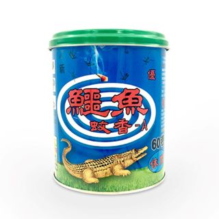 新鱷魚蚊香-優(鐵罐)60卷【家樂福】