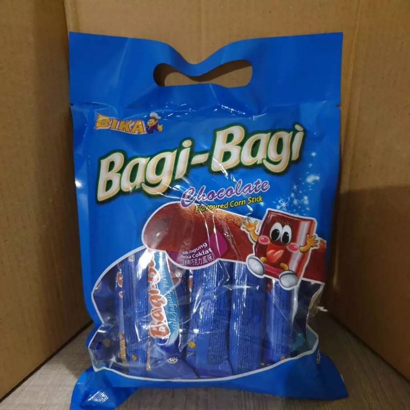 玉米棒  巧克力口味 BIKA Bagi-Bagi 異國零食 即期食品特價出清