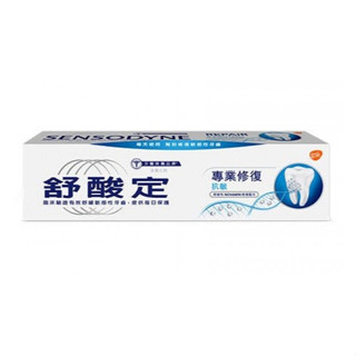 【歐寶小舖】4入組／舒酸定專業修復抗敏牙膏100g(超商最多9組)
