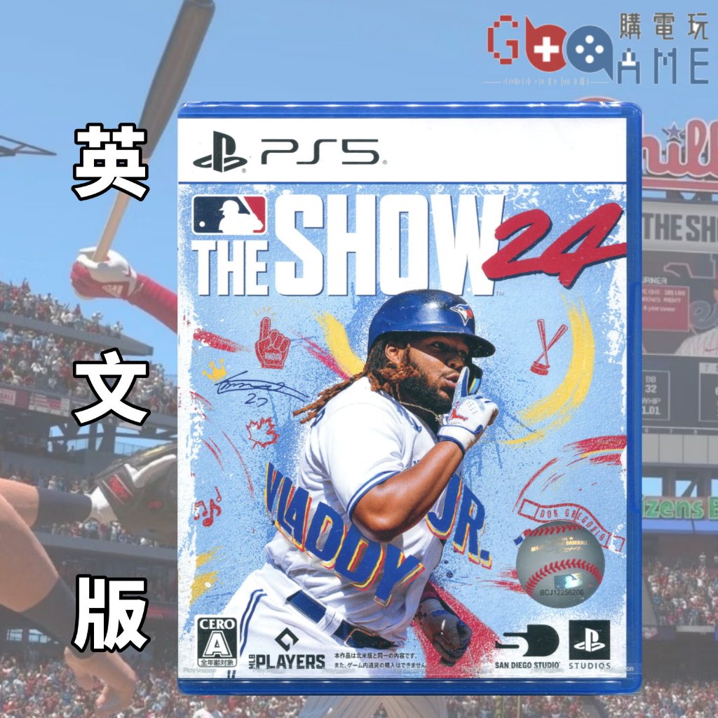【購電玩 現貨速發】PS5 MLB The Show 24 英文版 一般版 日版封面 美國職棒 美職 棒球 運動 多人