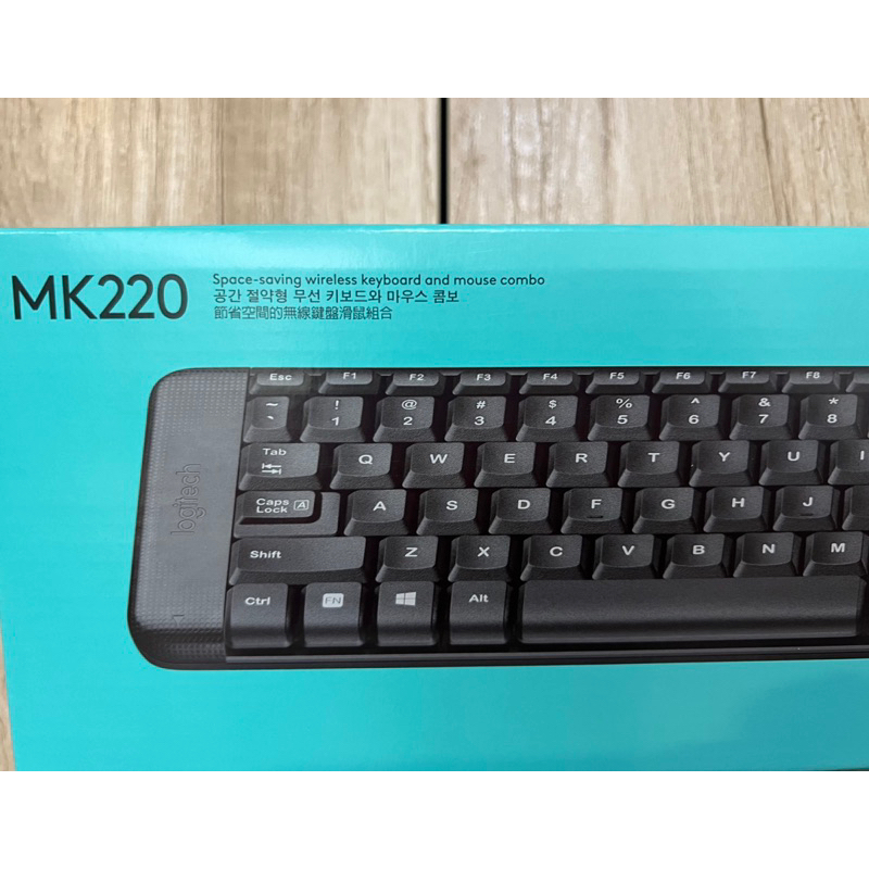 全新 Logitech 羅技 MK220 無線鍵盤滑鼠組