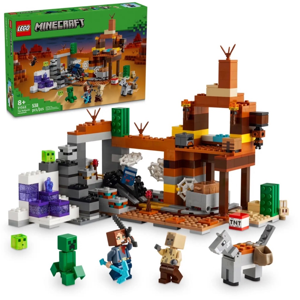 LEGO 21263 荒野礦場 樂高® Minecraft系列 【必買站】樂高盒組