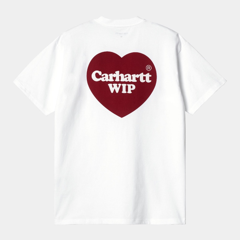 (現貨）carhartt wip double heart 雙面愛心 短袖M