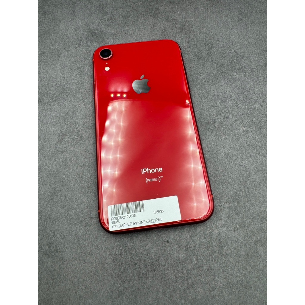 敬騰通訊_IPHONE XR 128G 紅 電池100% (5535) 無盒台中面交安全保證 ✔️無卡分期/零元取機 ✔