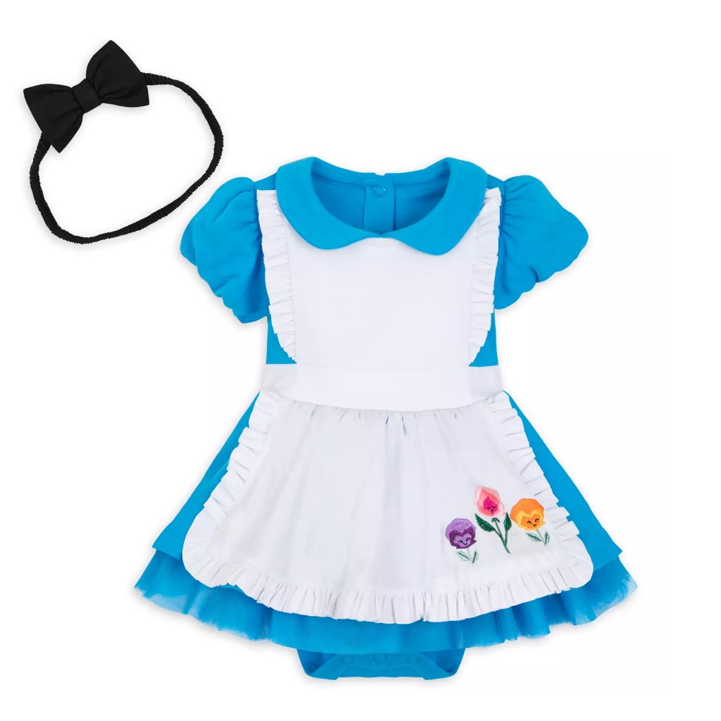 HappyHour:預購*萬聖節美國空運 迪士尼 嬰兒 寶寶 愛麗絲 Alice 包屁衣 造型服 洋裝 變裝服裝