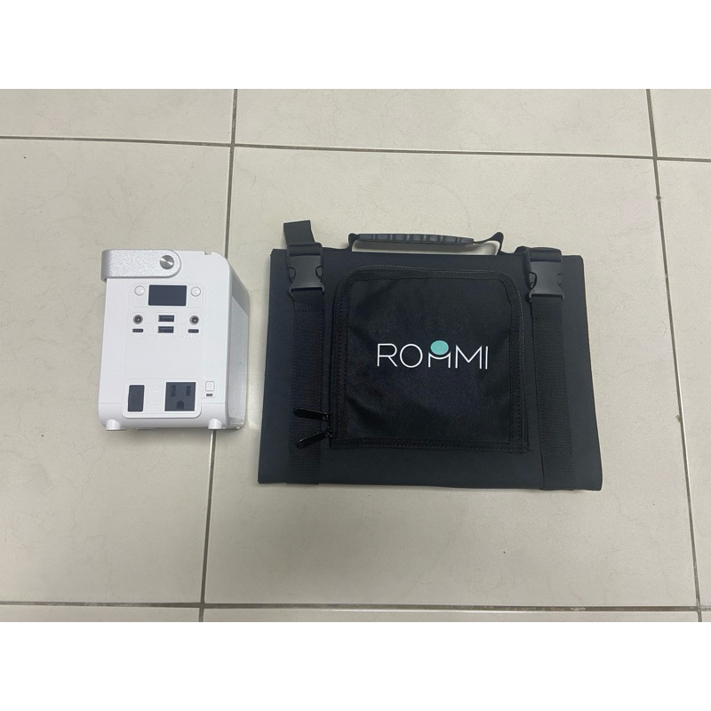 ROOMMI 多功能行動電源供應器｜60W太陽能板套組