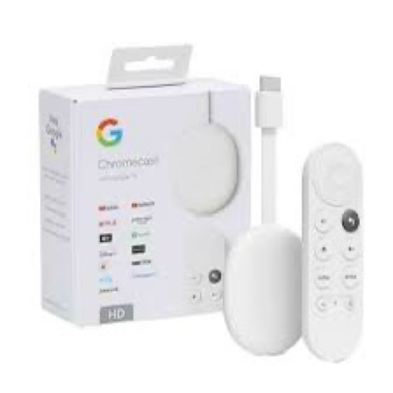 Chromecast 4 Google TV 4K 四代 串流媒體播放器｜電視棒｜