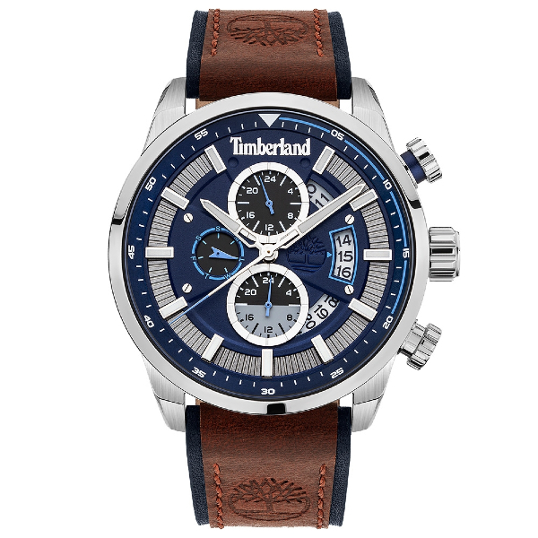 Timberland 天柏嵐 TDWGF2102602 城市個性多功能腕錶 / 深空藍 46mm