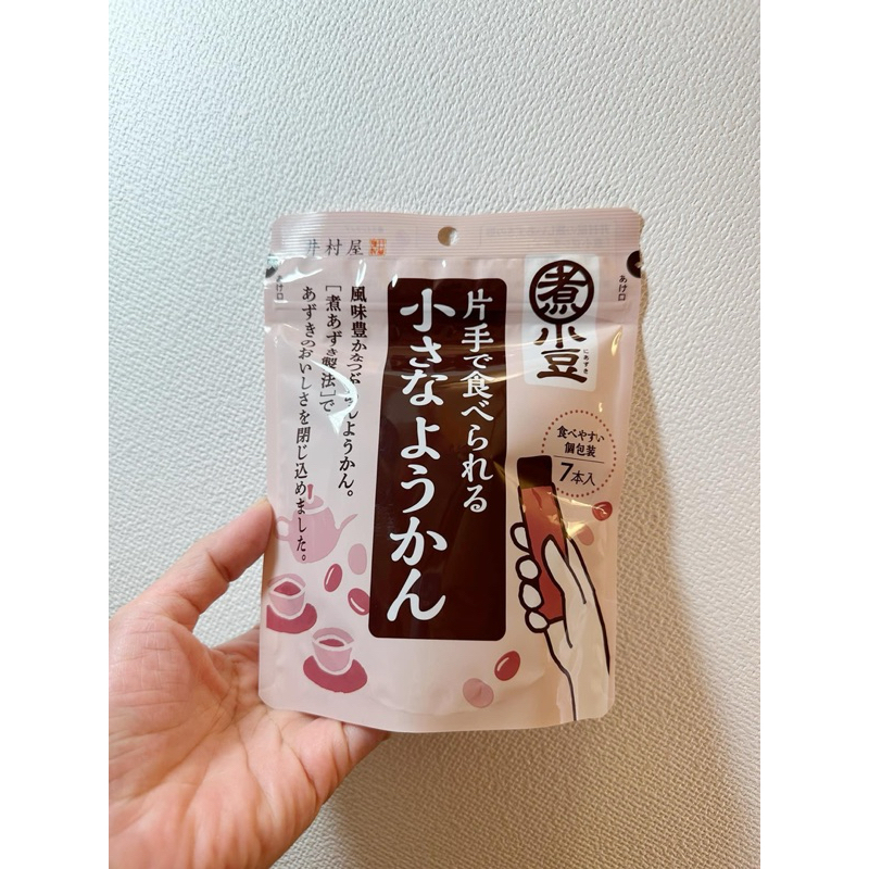 現貨）日本♥️井村屋 北海道産 煮小豆(紅豆)羊羹 每包7小袋