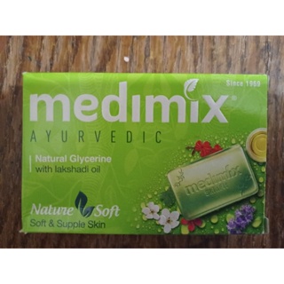 印度原裝進口MEDIMIX寶貝美膚皂（淺綠色）股東會紀念品