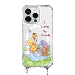 【TOXOXO】Suzy's Zoo｜Suzy's Zoo野餐時光：冰川抗黃防摔MagSafe iPhone繩掛手機殼