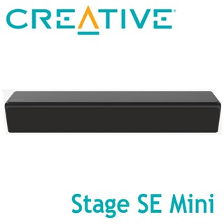 【3CTOWN】含稅公司貨 CREATIVE 創新未來 Stage SE Mini 條形 藍芽無線喇叭 音箱 揚聲器