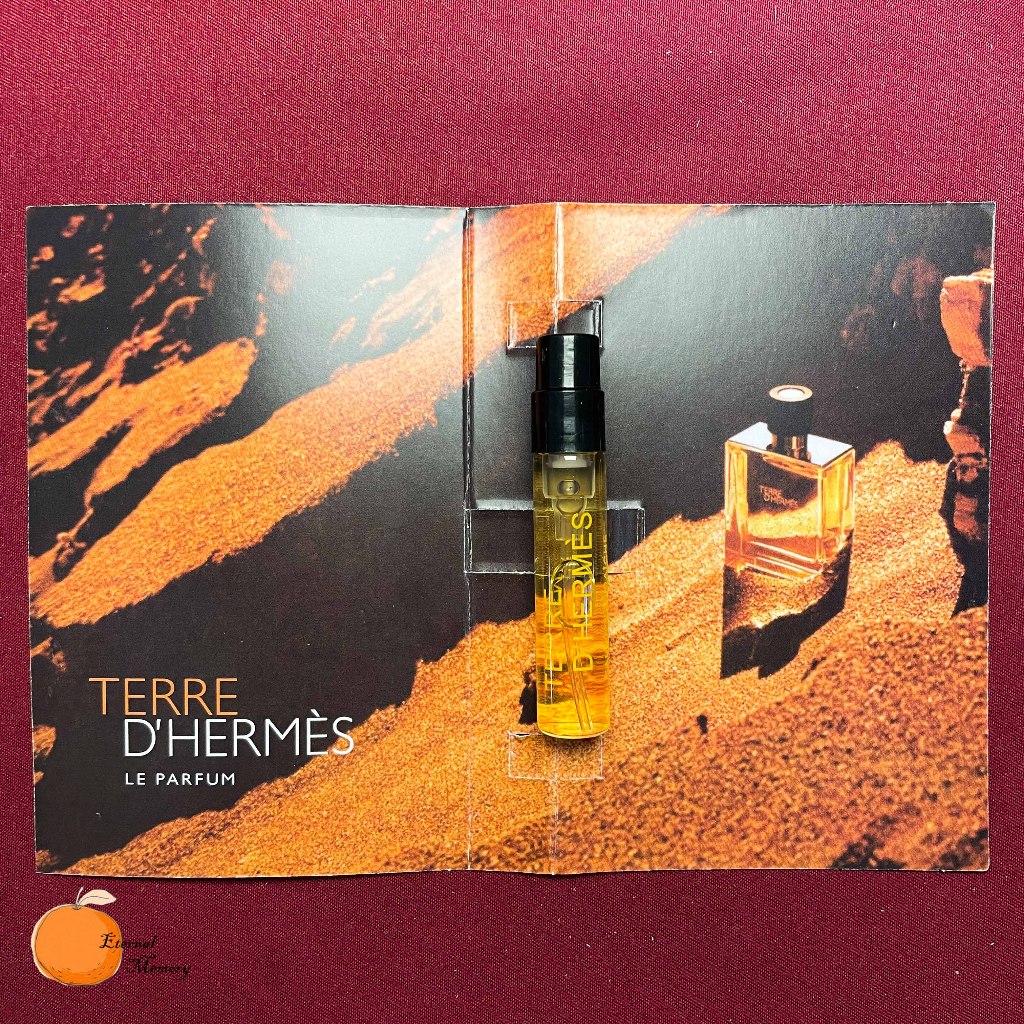 Hermes 愛馬仕 大地香精版 Terre d'Hermes 男士香精 2ml 全新 原版試管香水 隨身噴瓶