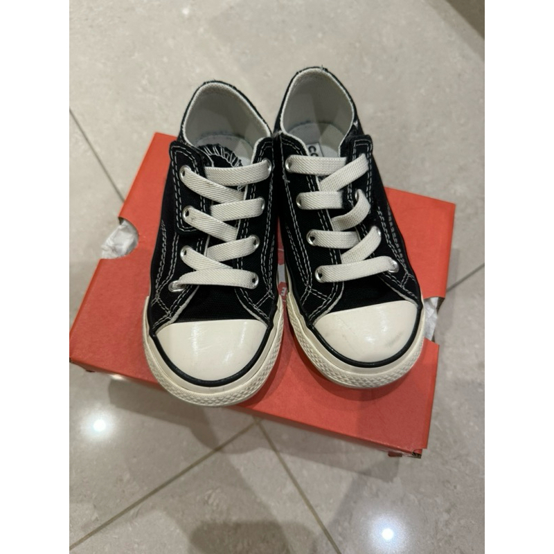 CONVERSE 休閒鞋 運動鞋 CHUCK 70 1V OX 嬰幼 小童 童鞋 771641C 黑色