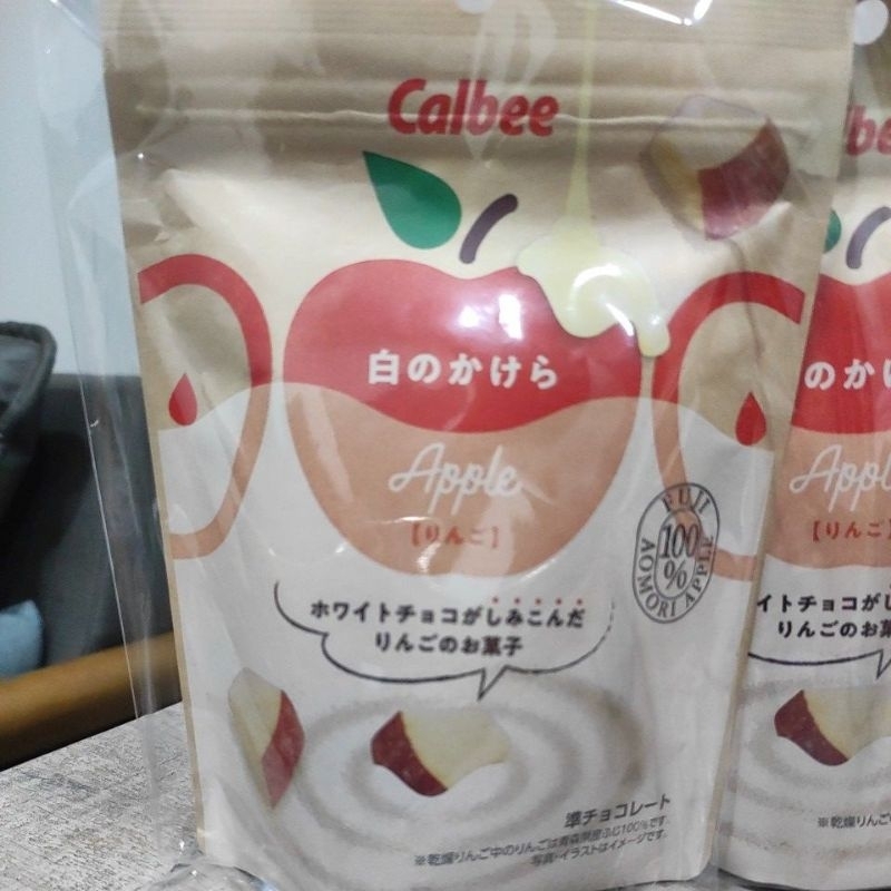 現貨在台 日本限定 Calbee 卡樂比 蘋果巧克力 白巧克力 青森富士蘋果