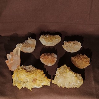 馬達加斯加 馬島 四川 菊花晶 黃晶簇 黃水晶簇 粉晶簇 粉水晶簇 消磁 淨化 手珠 手串