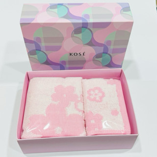 KOSE櫻花毛巾禮盒組(2入)