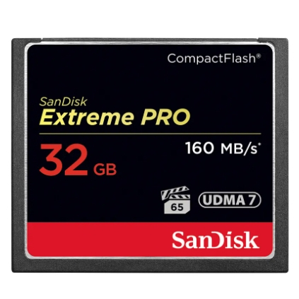 SanDisk Extreme Pro CF 32GB 64GB 128GB 記憶卡 160MB/S (公司貨)