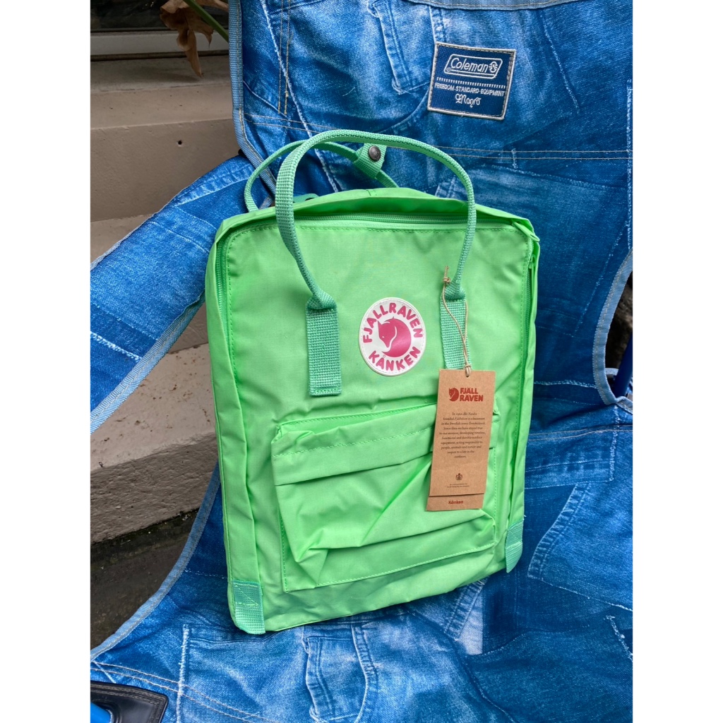 {The PAST} 台北門市 FJALLRAVEN KANKEN 23510 16L 北極狐 狐狸包 螢光綠 全新現貨