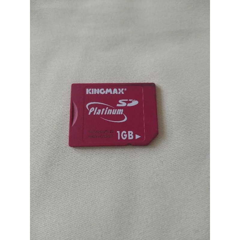 品牌 1GB SD記憶卡，功能正常（0177）