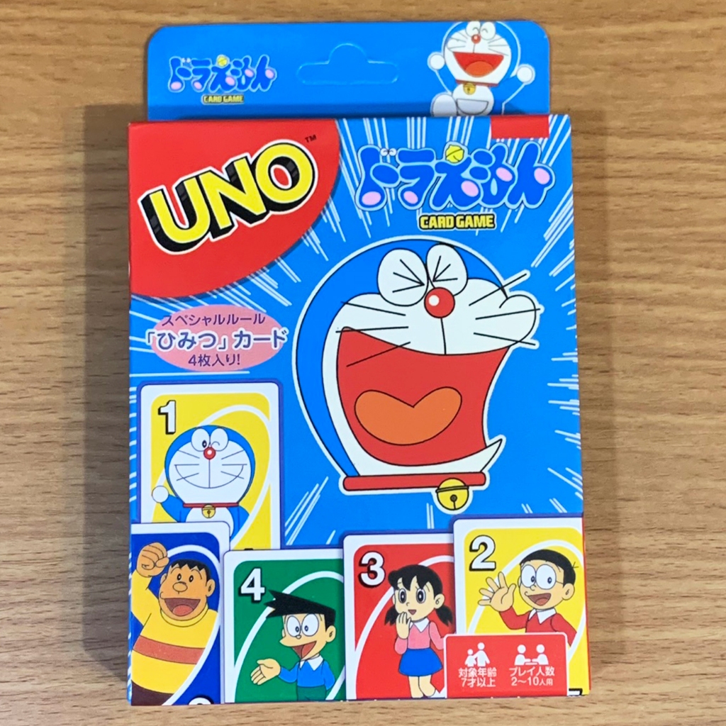UNO 哆啦A夢 卡片遊戲 Doraemon