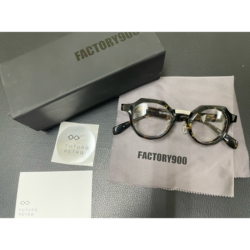 FACTORY900 RF-053 厚框眼鏡 稀少色系 全新 僅試戴４６□２２－１５０#眼鏡 #日本製