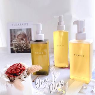[One plus美妝代購］全新上市✨日本THREE平衡潔膚油R 185ml