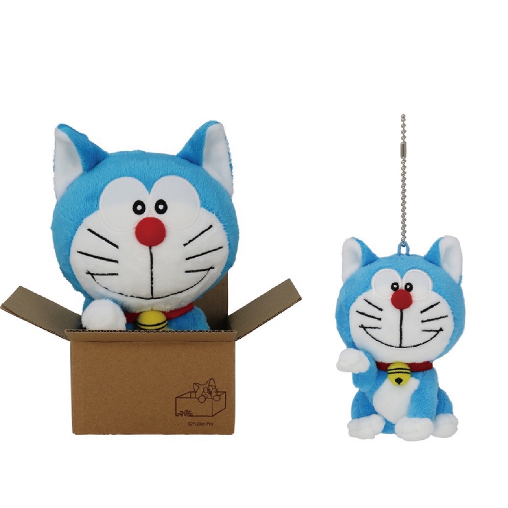 哆啦A夢 有耳朵 玩偶系列 吃了貓糧的哆啦 吊飾 玩偶 小叮噹 Doraemon 哆啦A夢